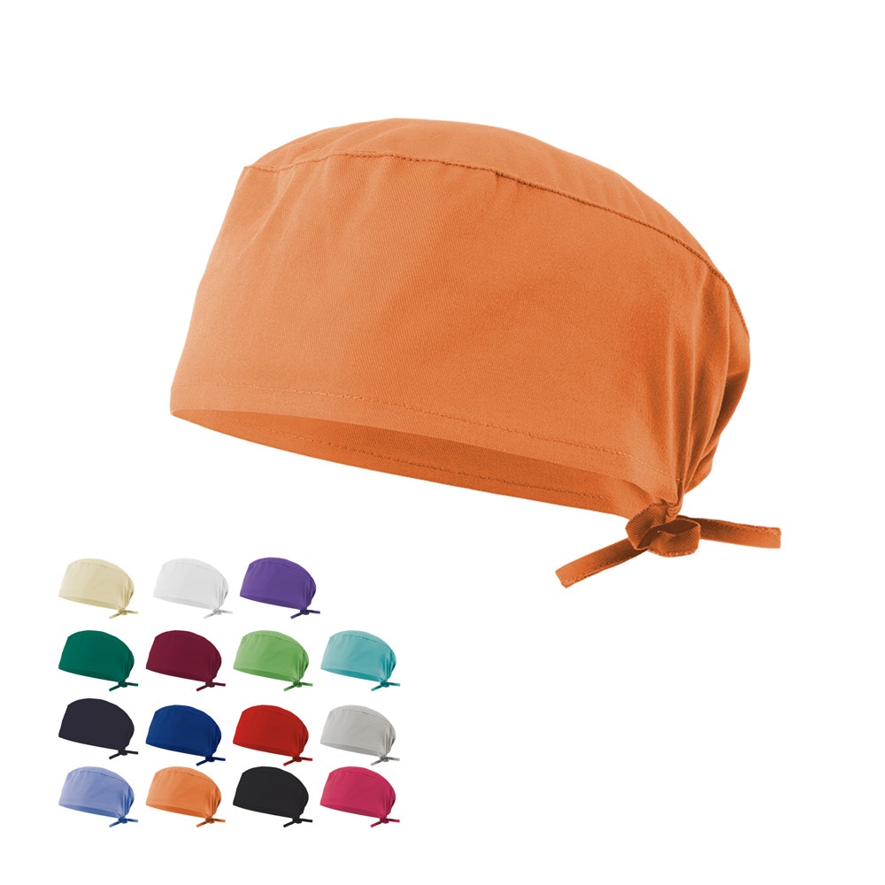 VL ENLIL. Bonnet sanitaire en sergé (190g/m²), en coton (35%) et polyester (65%)