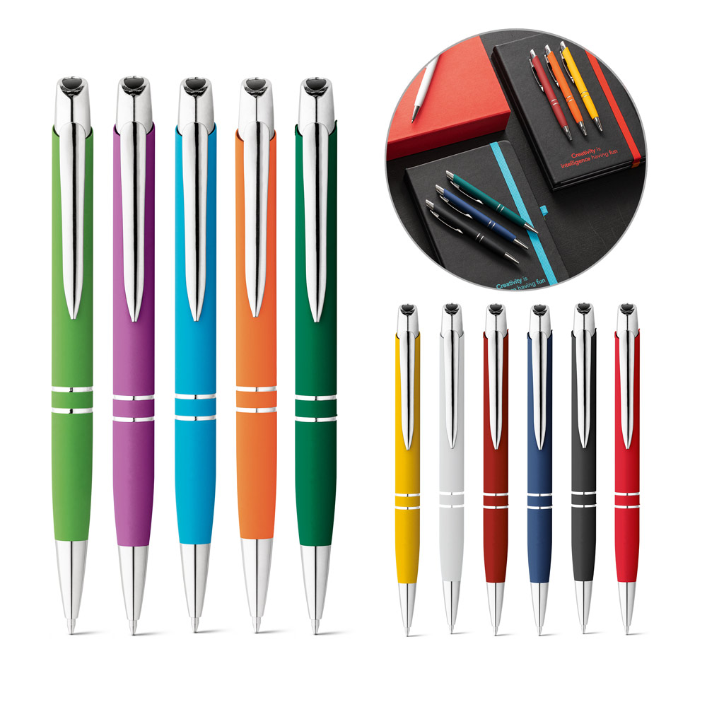 MARIETA SOFT. Stylo en aluminium avec clip