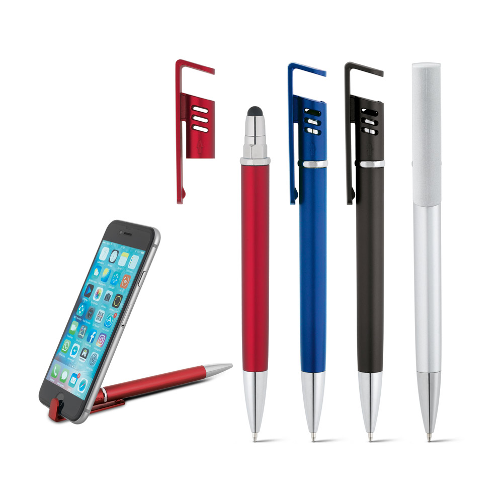 TECNA. Stylo à bille en abs à finition métalliqu