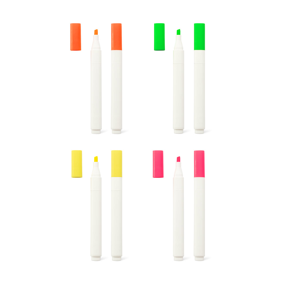 HARRISON. Surligneur en pp avec finition mate