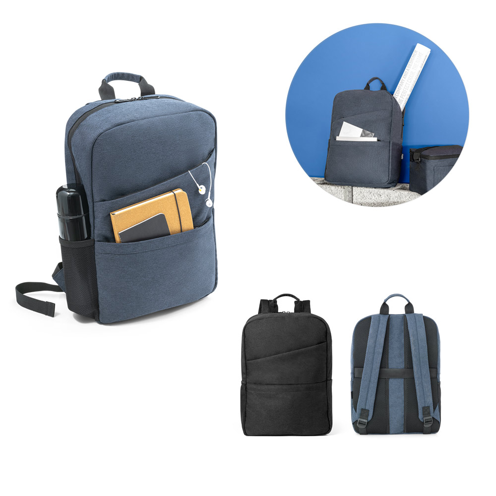 REPURPOSE BACKPACK. Sac à dos pour ordinateur portable 15.6'' en 600d polyester recyclé