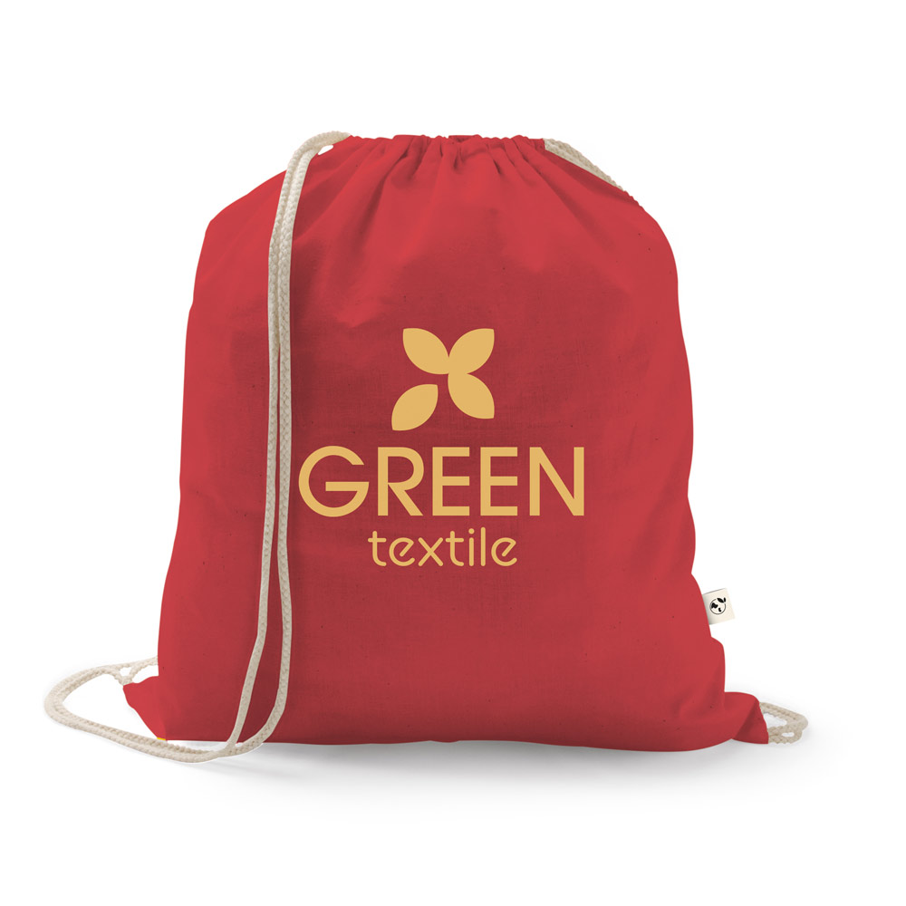 ISTANBUL. Sac à dos en coton recyclé (70%) et polyester (30% rpet) (150 g/m²) – Image 4