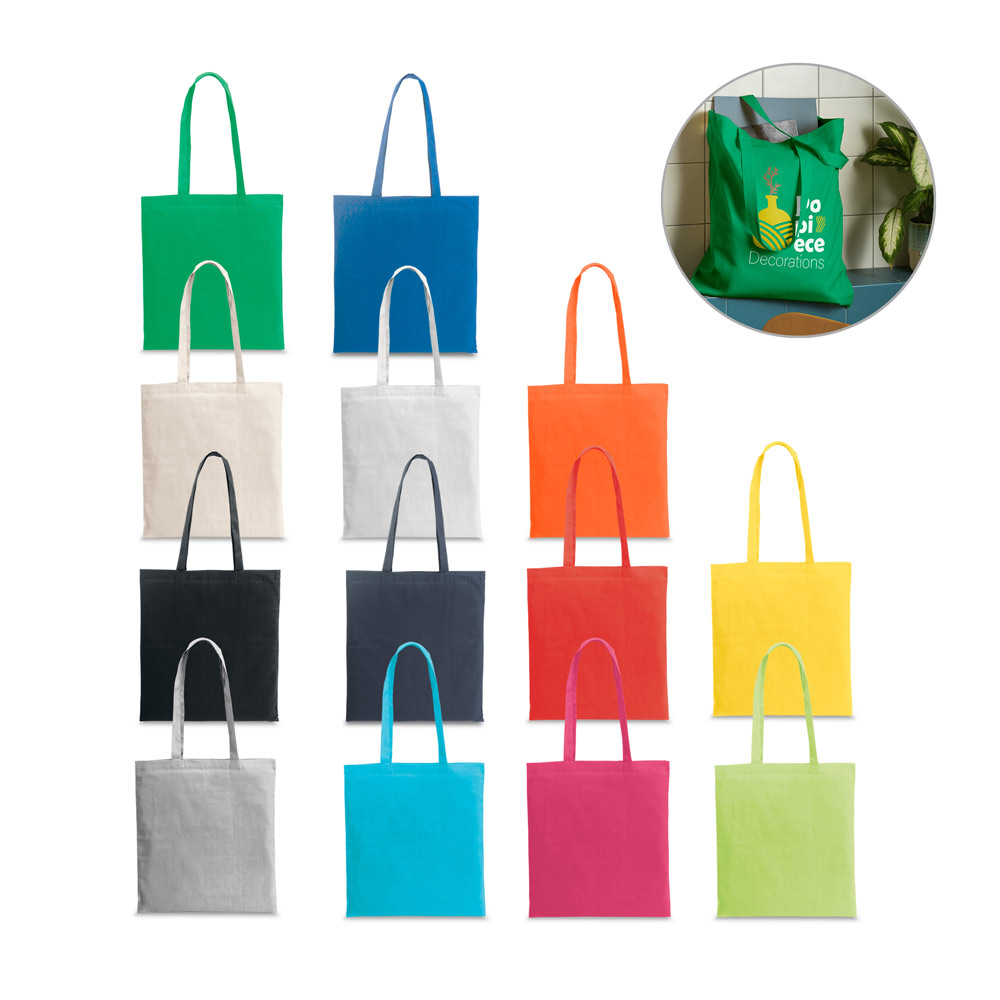 CAIRO. Sac en coton recyclé (70%) et polyester (30% rpet) (180 g/m²)