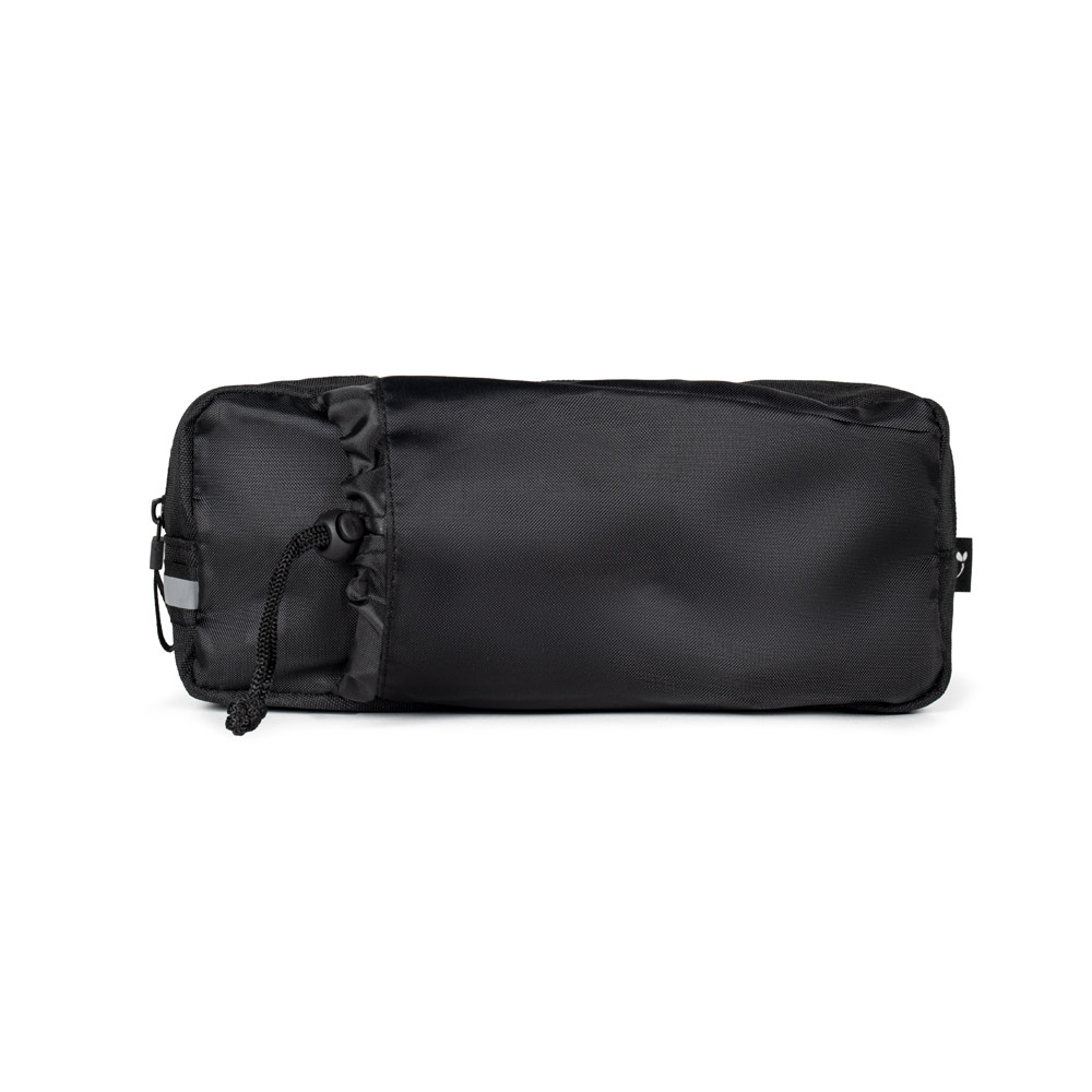 DELFOS POUCH SHINY. Sac de taille en 300d polyester recyclé (finition brillante) et 600d polyester recyclé avec éléments réfléchissants – Image 2