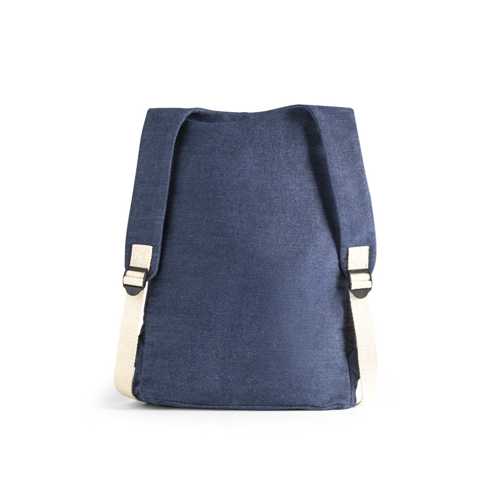 DENIM BPACK. Sac à dos en coton denim (300 g/m²) – Image 3