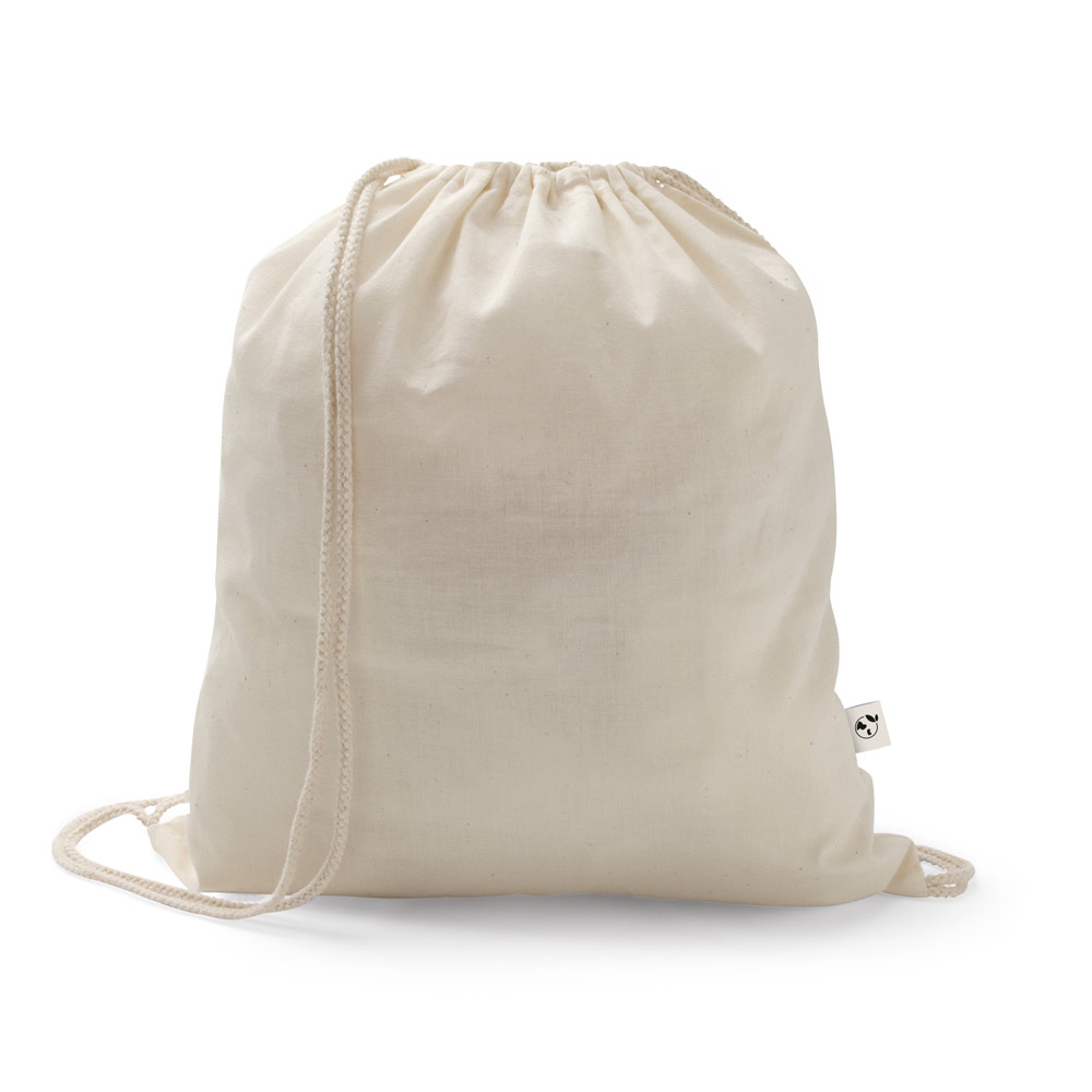 SALAMANCA. Sac à dos en coton recyclé (70%) et polyester (30% rpet) (150 g/m²) – Image 3