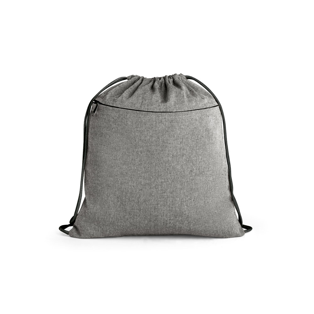 CHANCERY. Sac à cordelettes en coton recyclé (70%), polyester (30% rpet) (140 g/m²) – Image 3