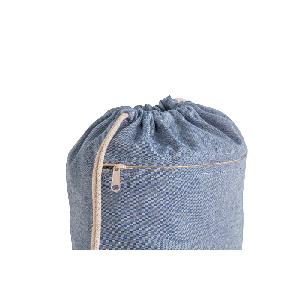 CHANCERY. Sac à cordelettes en coton recyclé (70%), polyester (30% rpet) (140 g/m²) – Image 4