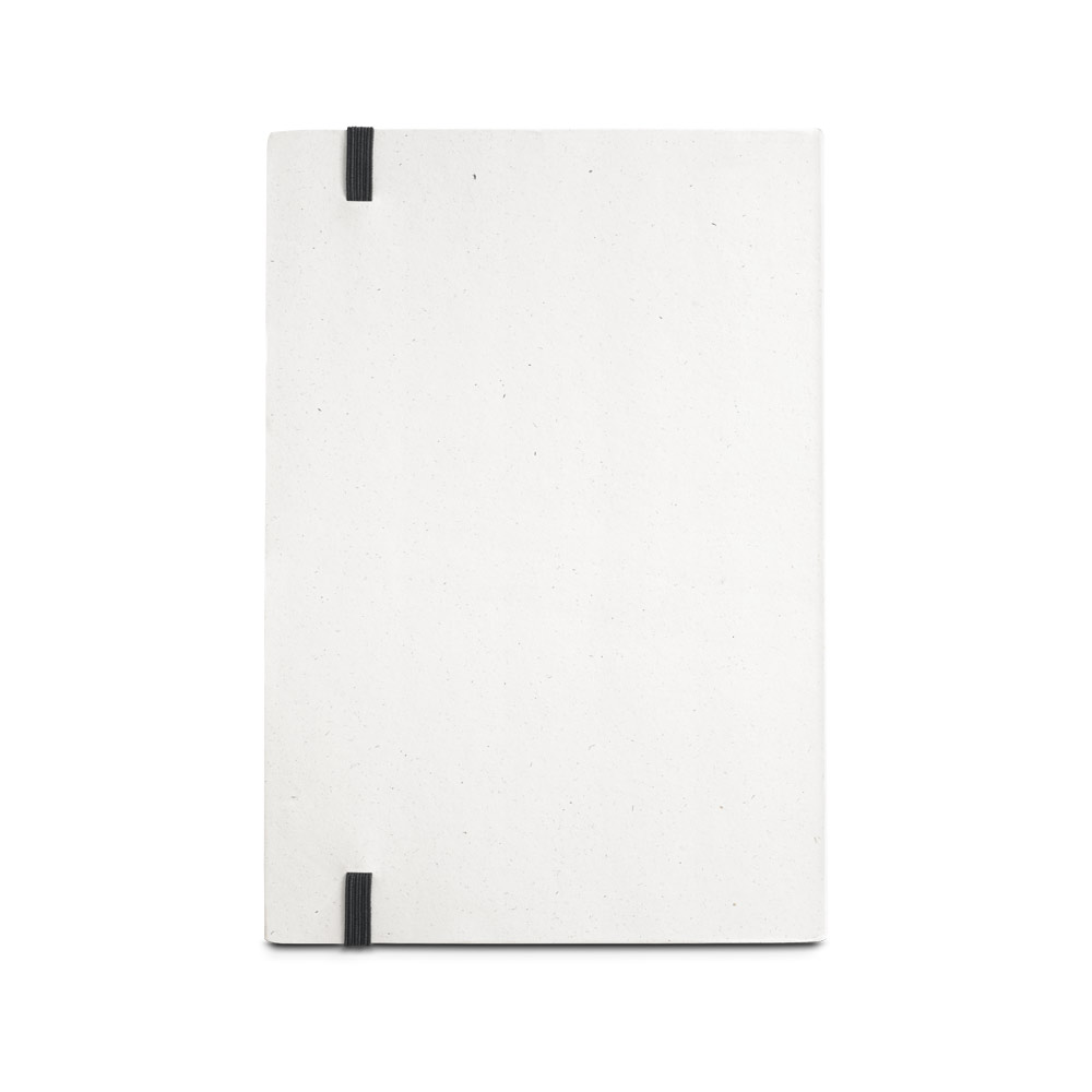 MILKY. Bloc-notes a5 avec couverture rigide en papier 100 % recyclé – Image 3