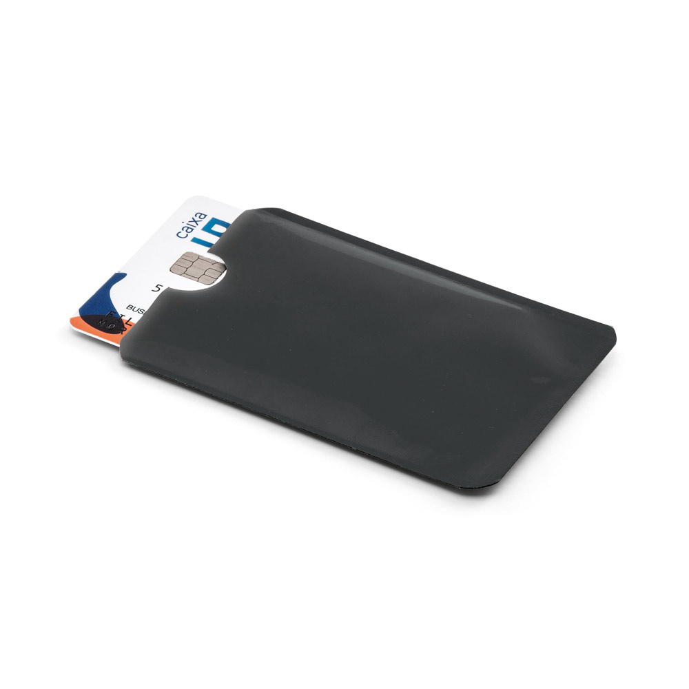 MEITNER. Porte-cartes en aluminium avec blocage rfid – Image 2