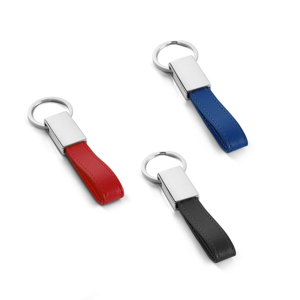 WATOH. Porte-clés en métal et pu