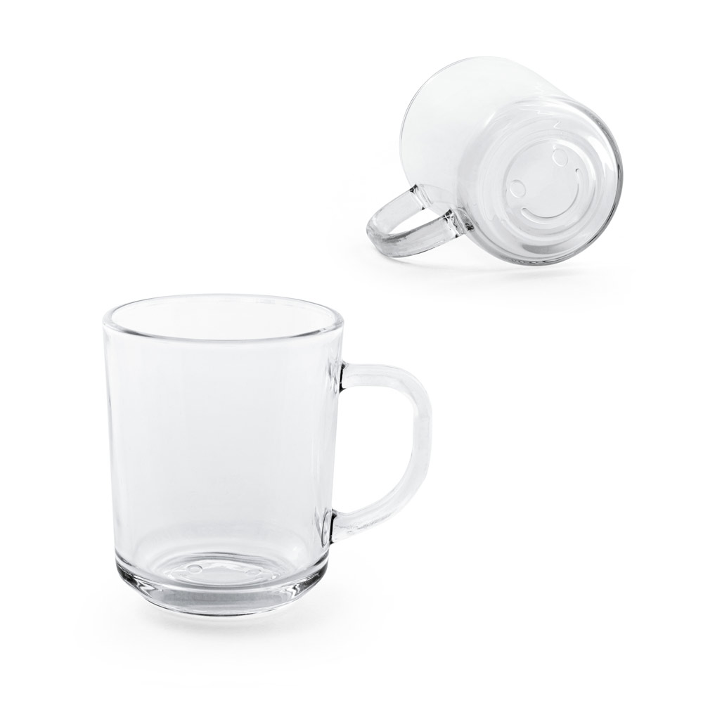 SOFFY. Mug en verre 230 ml