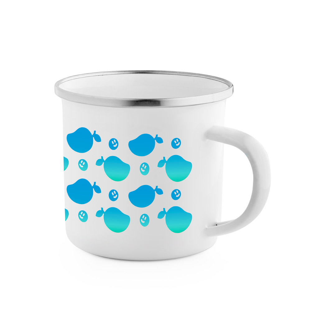 GOTZE SUB. Mug en inox émaillé pour sublimation 350 ml – Image 4