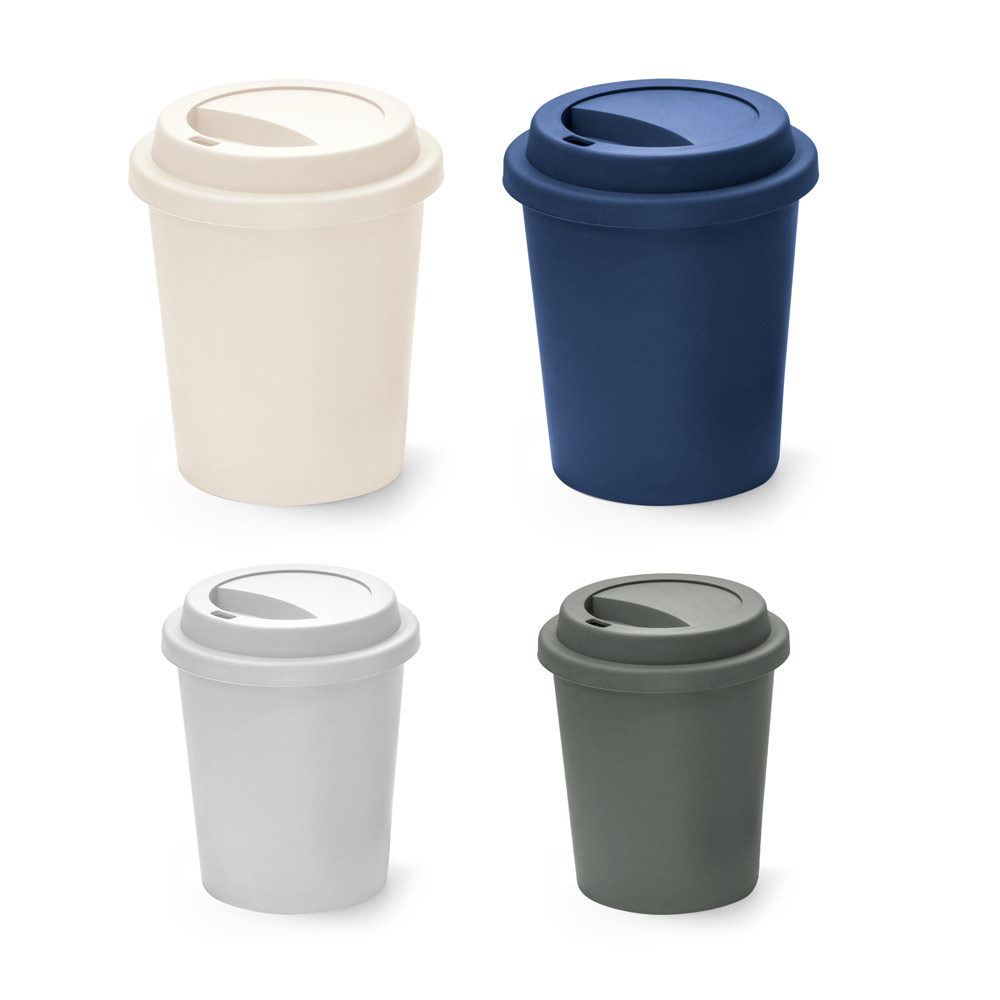 TONALI 350. Gobelet de voyage en pp à simple paroi