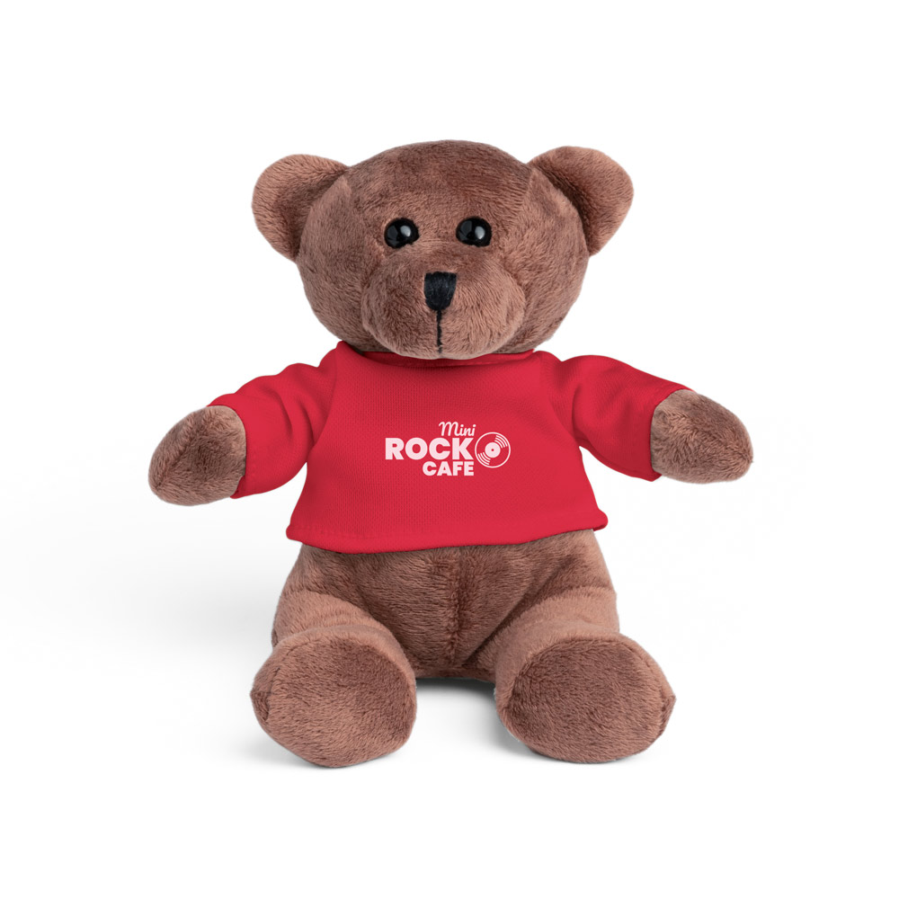 BEAR. Peluche ourson avec t-shirt – Image 2