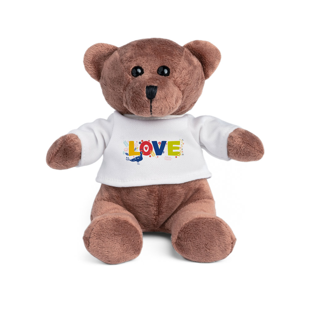GRIZZLY. Peluche "ours" avec t-shirt – Image 2