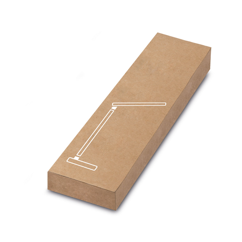 MOREY. Lampe de bureau pliante avec chargeur sans fil ultrarapide de 15 w en bambou – Image 4