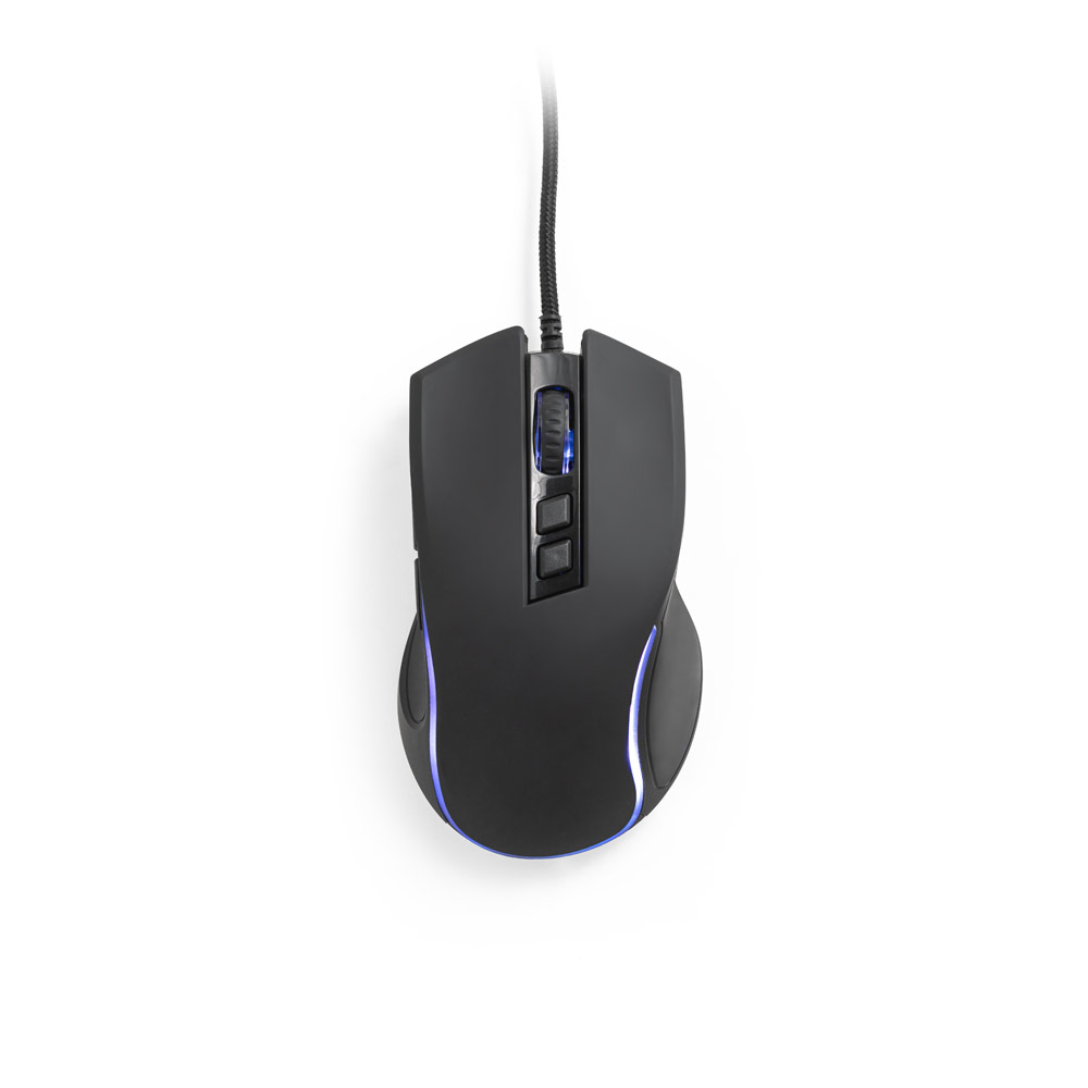 THORNE MOUSE RGB. Souris gaming avec câble de 1.5m et lumières led rvb en abs – Image 2