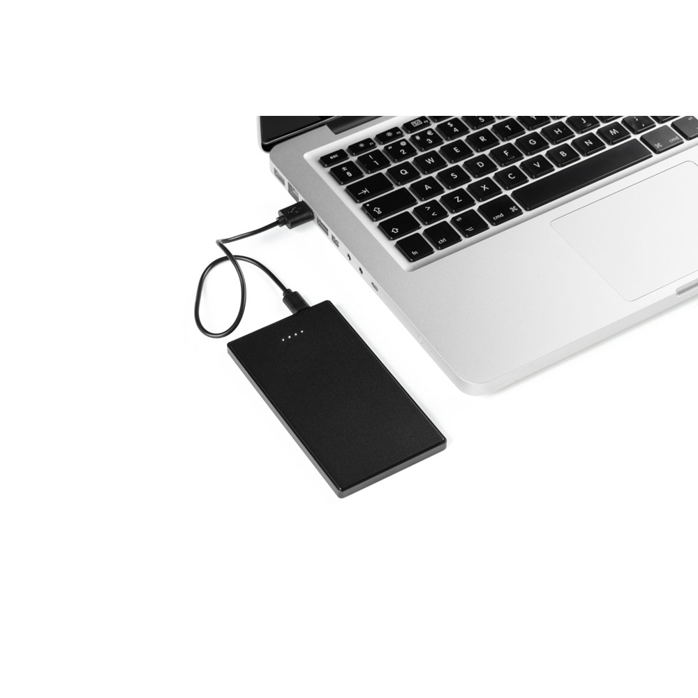 DENNING. Batterie nomade fine en acier inoxydable de 5 000 mah – Image 3