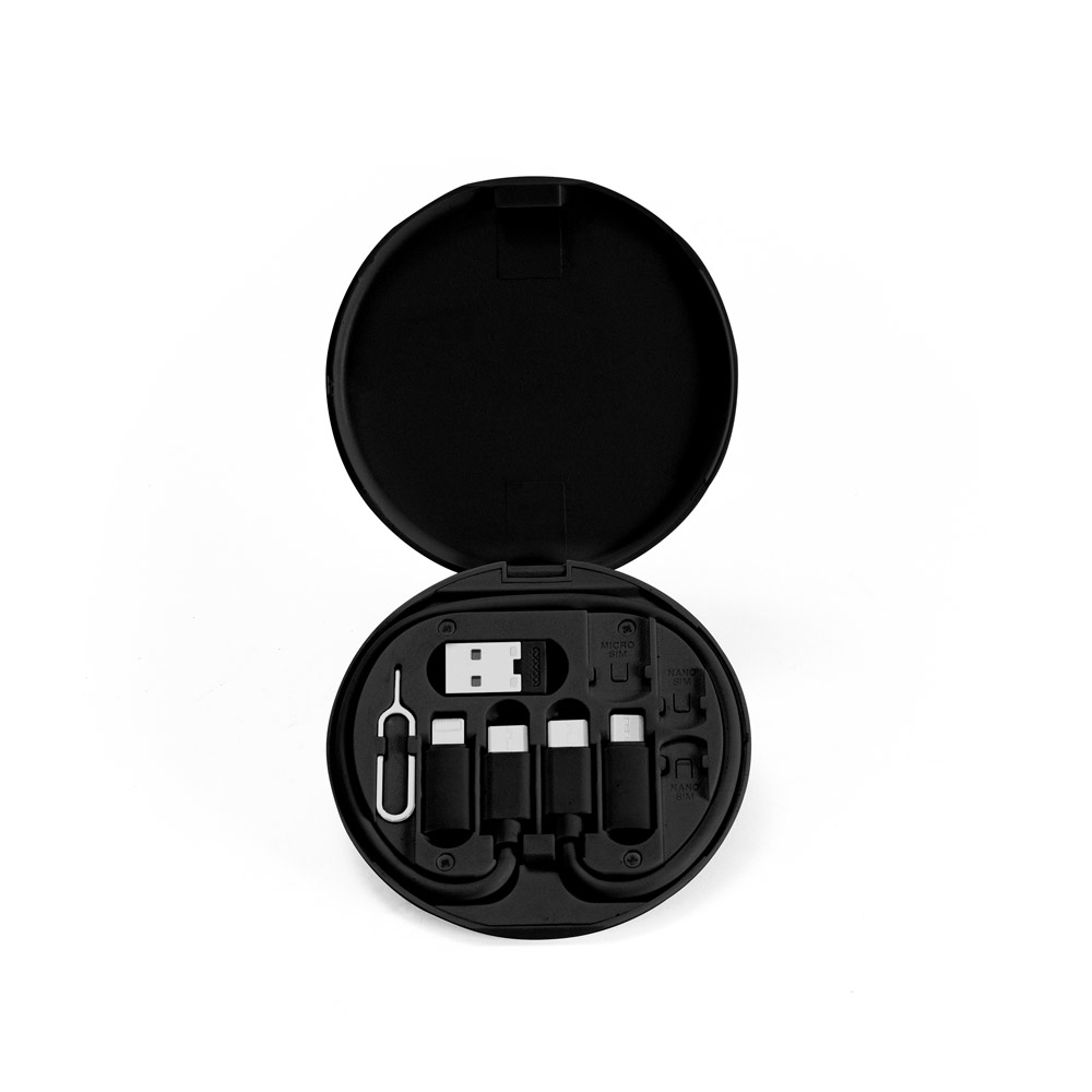 SYSTROM. Kit de câble de charge super rapide et d'adaptateur abs recyclé (100 % rabs) – Image 2