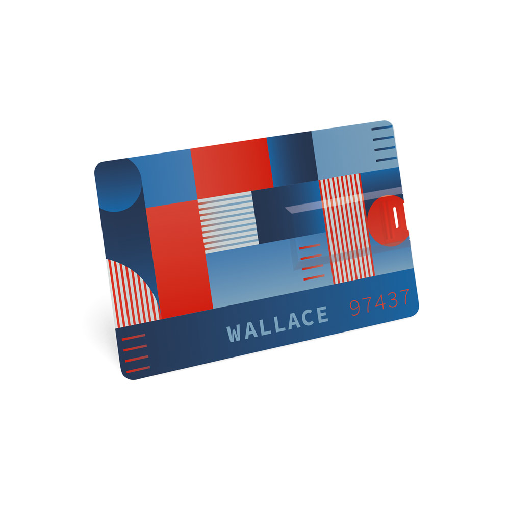 WALLACE 8GB. Clé usb 8gb udp en abs – Image 3
