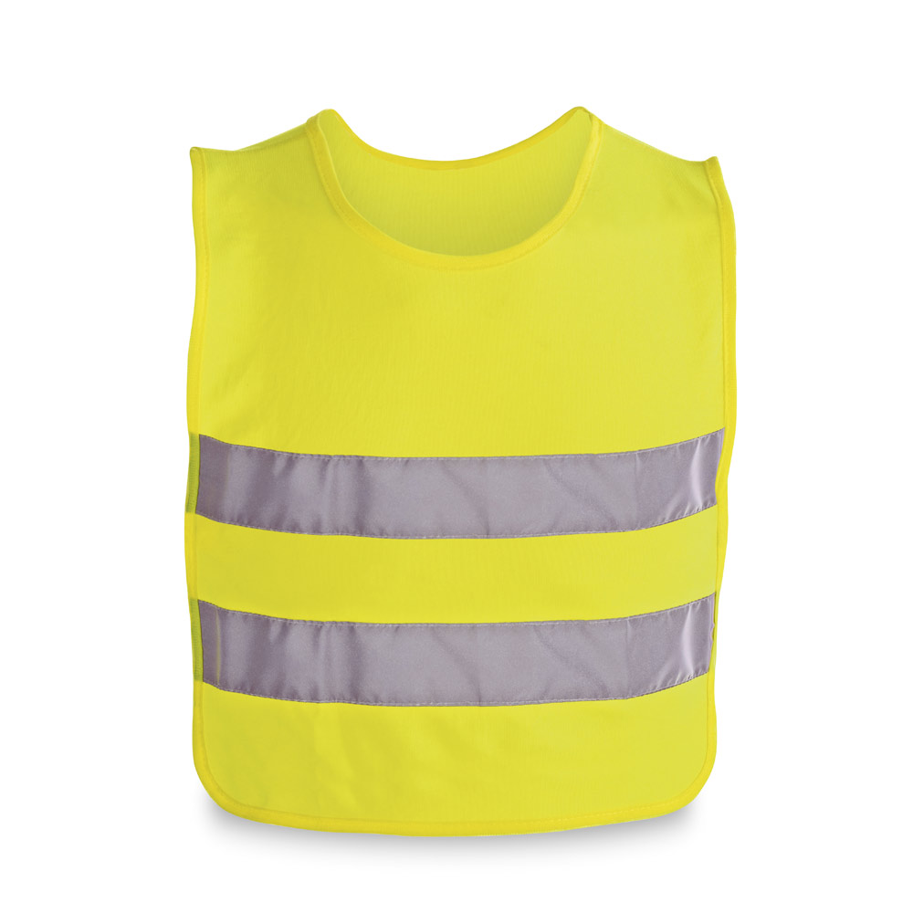 MIKE. Gilet réfléchissant pour enfant, 100 % polyester – Image 2