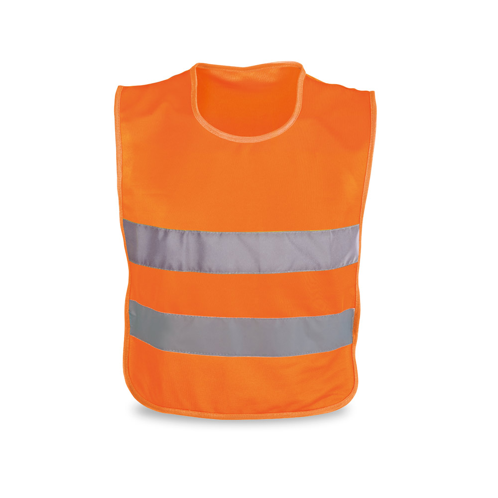 MIKE. Gilet réfléchissant pour enfant, 100 % polyester – Image 4