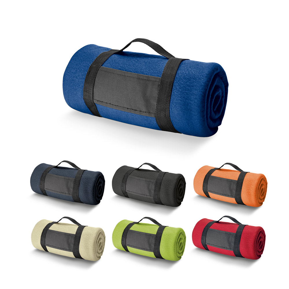 THORPE. Couverture polaire (180 g/m²) avec poignée amovible