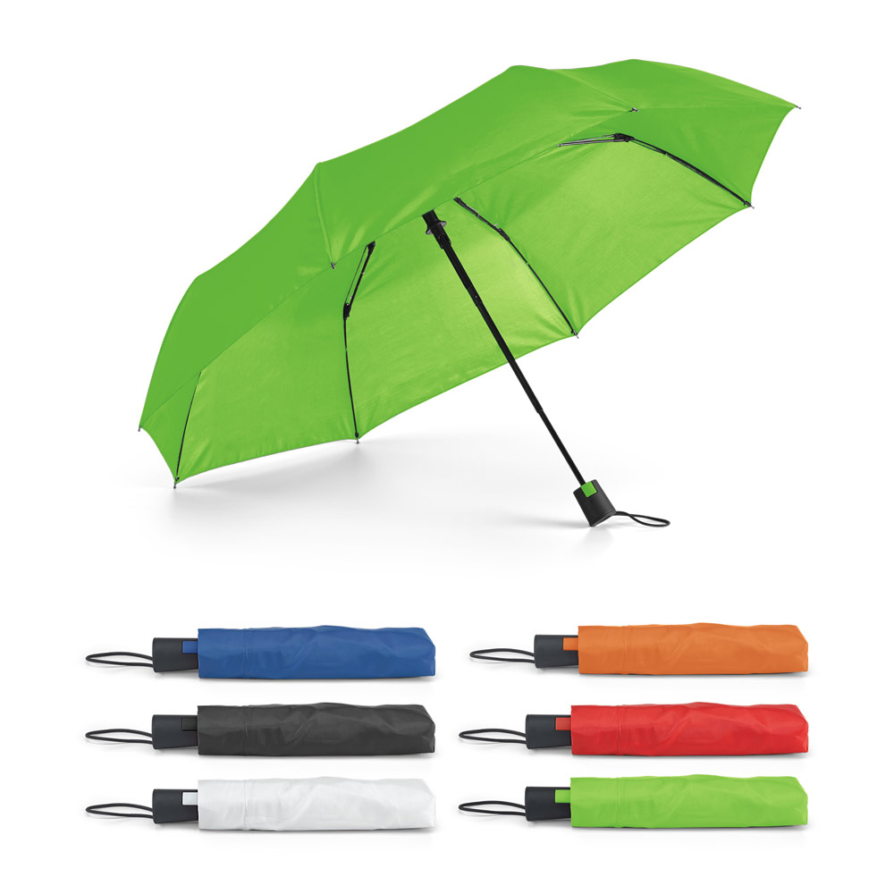 TOMAS. Parapluie pliable en polyester 190t avec ouverture automatique