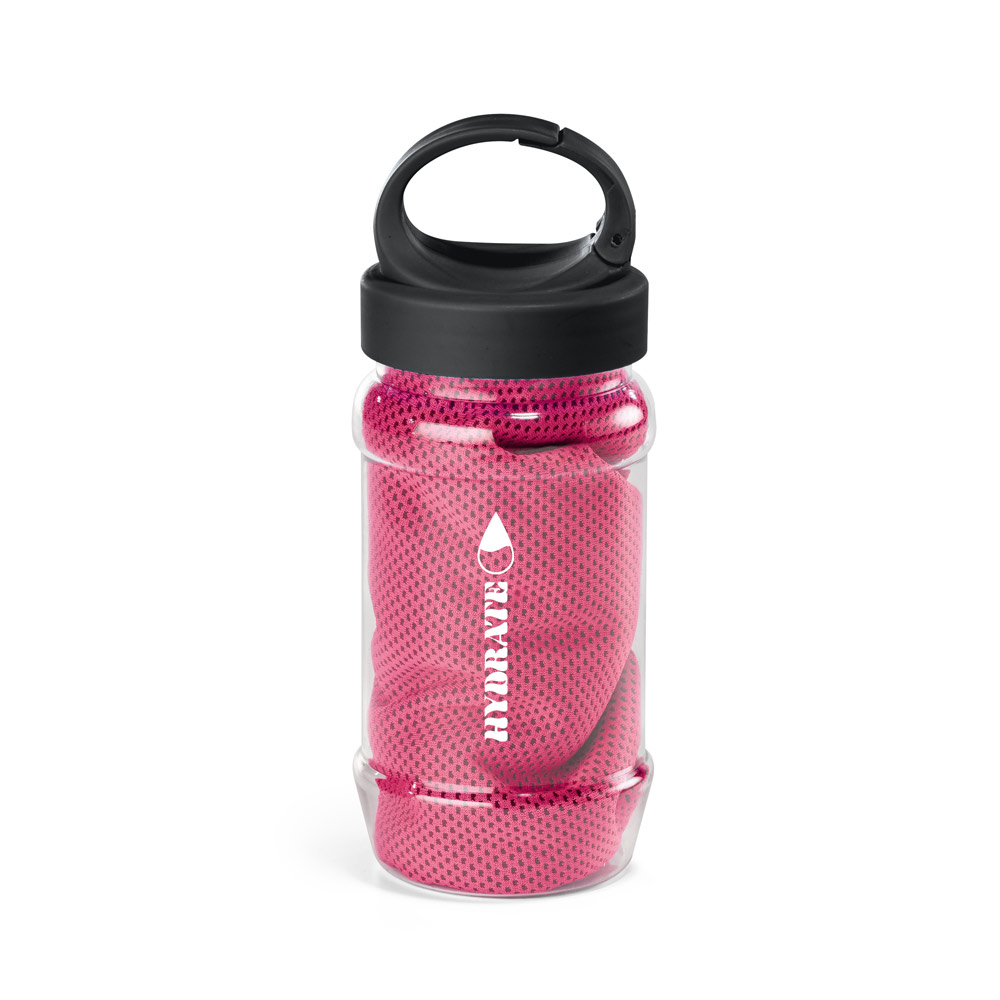 ARTX PLUS. Ensemble de bouteille en pp et pet et serviette de sport en polyamide et polyester – Image 3